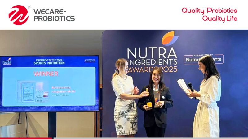 WINNER of the NutraIngredients Awards 2025